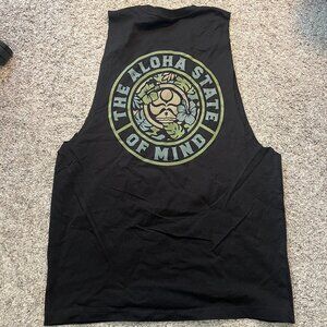 Hawaiian Island Creations Cutoff Tank Top